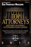 Logo Recognizing The Law Offices of Paul H. Nathan's affiliation with San Francisco Magazine Top Attorneys